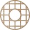Ekena Millwork O'Neal Wood Fretwork Pierced Ceiling Medallion, Red Oak, 32"OD x 11 5/8"ID x 3/8"T CMWP32X32X0375ONRO - alternate 4